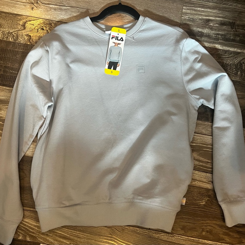 Fila Light Blue Crewneck Sweatshirt
